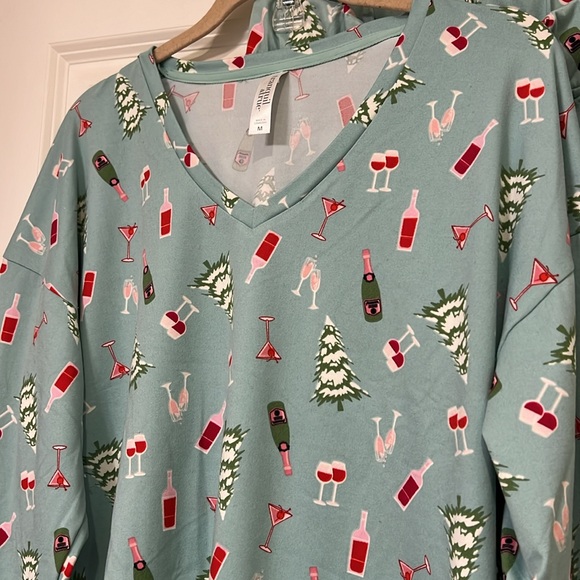 Tranquil & True 2-Piece Christmas Pajamas - Picture 2 of 4